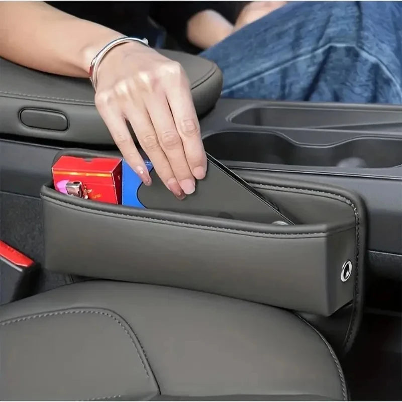 Car seat gap organizer