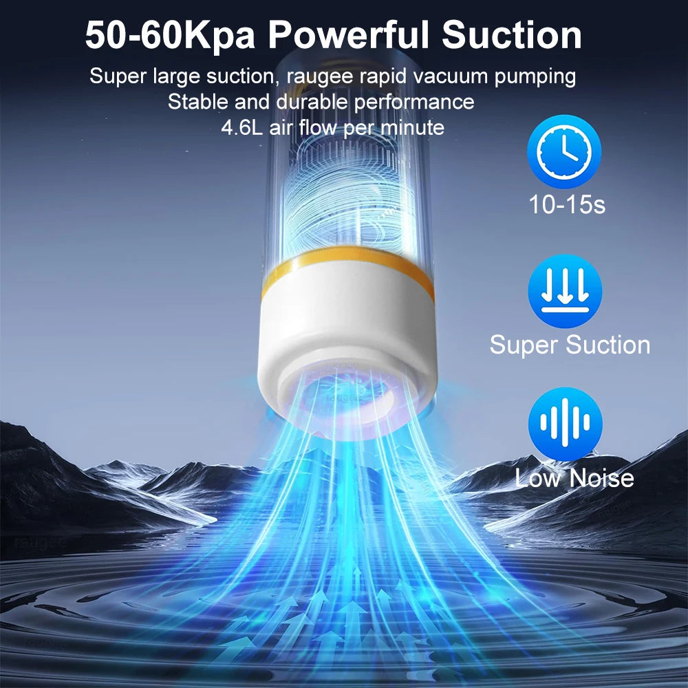 Handheld Vacuum Sealer + 10 Bags